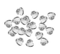 YUSSEQDD Jewelry Making Findings Allow Users To Elegant Badge Designs Events Schools Or Group Activities With Ease Cabochon Brooch Setting Blanks Brooch Pin Base Pad Bezel