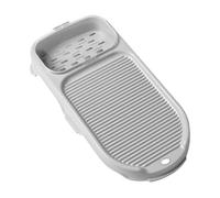 YUSSEQDD Laundry Washboard Hand Wash Manual Washing Tool Durable and Easy to Quick Soap Holder Applications Making Easy to Move Around and Store Without Taking Up Much Space