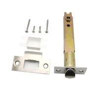 YUSSEQDD Lock Latch Three-Pole Ball Lock Tongue Extended by 5 Inches Universal Accessory for Back Panel Entrance Door Zinc Alloy, Steel