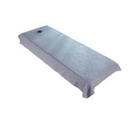 YUSSEQDD Massage Bed Tablecloth Skin Friendly Breathable Soft Cover Lightweight Accessory for Beauty Salon Hostels Massage Bed Tablecloth with Face Breath Hole