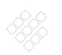 YUSSEQDD Pack Include 10 Pcs Protective Collars Rings Essential Waxing Accessories For Clean Efficient Disposable Portable Cardboard Wreath Rings Wax Covers Sheets