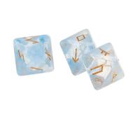 YUSSEQDD Product NameStar Divination Rune Dice Wide ApplicationSoft And LightPerfect And Dices Board Games Tarot Cards Adults Monopolys Game Kids Light Soft, Style 4