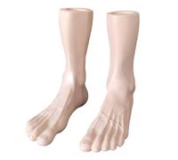 YUSSEQDD PVC Foot Model Male Foot Model Display Sock Offering Realistic Appearance For Jewelry Rings And Sock Display Male