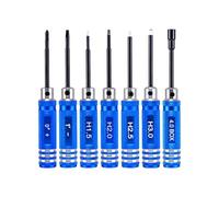 YUSSEQDD Short Handle Screwdriver Nut Driver Tool Kit Rc Efficient And Effective Short Handle Screwdriver Nut Driver, blue