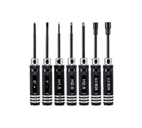 YUSSEQDD Short Handle Screwdriver Nut Driver Tool Kit Rc Efficient And Effective Short Handle Screwdriver Nut Driver, black