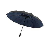 YUSSEQDD Stay Prepared for Rainy Days with Waterproof Automatic Folding Umbrella 12 Ribs for Extra Strength Outdoor Protection, Dark Blue