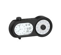 YUSSEQDD Timing/Clock/Alarm Clock 3 In 1 Time Management Tool Digital Timer Timer Digital Visual Walk Silently, black
