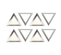 YUSSEQDD Triangular Bead Tray DIY Art Crafts Storage Plate Lightweight Efficient Tool For Bead Sorting Size For Sorting And Organizing Small Jewelry Pieces Storage Plates Trays Manicure Tools