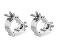 YUSSEQDD Two single clip for lighting fixtures, fixture, stage lighting fixture hook, horizontal for stage clamp