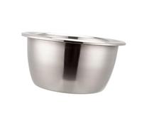 YUSSEQDD Versatile Mixing Bowl With Thickened Kneading Flour Mixing Eggs And Serving Food Effortlessly Large Stainless Steel Basin Bowl Kitchen Etc. Food Catering Pan Breading Batter Dishes Holder