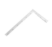 YUSSEQDD Woodworking Essential Aluminum Alloy Square Right Ruler Precision Measuring Tool For Builders Aluminum Alloy L Shape, 150 * 300(MM)