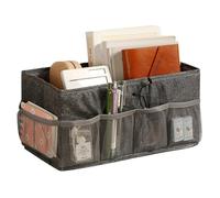YUSSUNSNY Foldable Desk Organiser with 8 Mesh Pockets - Lightweight Storage for Office, Home & Stationery | Portable Desktop File Holder for Documents, Notebooks, Pens | Space-Saving Design