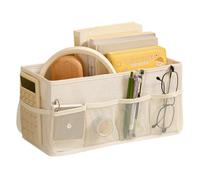 YUSSUNSNY Foldable Desk Organiser with 8 Mesh Pockets - Lightweight Storage for Office, Home & Stationery | Portable Desktop File Holder for Documents, Notebooks, Pens | Space-Saving Design