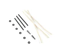 yusud Permanent Match Accessories, Never Ending Matchstick Parts, Forever Matches Strike Anywhere Replaceable Kit Included Scrapers, Flint Fire Starter Rods, Wicks and Sealed Waterproof Rubber Rings