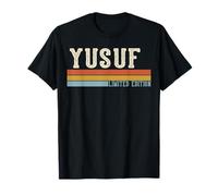 Yusuf Retro Vintage Men Kids Boys First Name T-Shirt