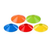 YUSUZH 20PCS Agility Disc Cone Set Multi Sport Training Space Cones For Soccer Football Ball Game Mini Field Markers for Outdoor Sports