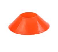 YUSUZH 20PCS Soccer Training Sign Dish Pressure Resistant Cones Marker Discs Bucket Outdoor Basketball Football Sports Accessory for Outdoor Sports(Orange)