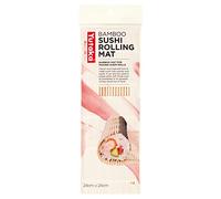 Yutaka Bamboo Rolling Mat for Sushi, 24cm x 24cm, Beige