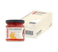 Yutaka Fukujinzuke - Pickled Daikon Radish & Mixed Vegetables, Relish for Japanese Curry 110g (Pack of 6)