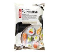 Yutaka Koshi Rice 5kg | Premium Grade Japanese Short Grain Rice | Authentic Japanese Rice Round Grain | Perfect for sushi rice, sticky rice and everyday Asian cooking