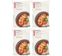 Yutaka - Panko Bread Crumbs, 180g (4 Pack) - Japanese-Style 6mm Flaky Breadcrumbs for Crispy Coating, Deep Frying, Air Frying & Crunchy Toppings - Vegan-Friendly, Light & Airy - Versatile Recipe Use