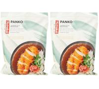 Yutaka Panko Bread Crumbs 6mm 1kg | Extra-Crispy Japanese-Style Breadcrumbs | Light, Flaky Texture for Deep Frying & Baking | Ideal for Katsu, Tempura, Croquettes & Vegan Recipes (Pack of 2)