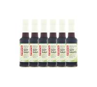 Yutaka Reduced Salt & Gluten-Free Soy Sauce 150 ml (Pack of 6) | Naturally Brewed Japanese Soy Sauce | 35% Less Salt | Vegan-Friendly