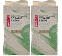 Yutaka Roasted White Sesame Seed 1kg | Ready-to-Eat with Rich Nutty Flavour | Vegan-Friendly, High in Fibre & Source of Protein | Perfect for Sushi, Salads, Stir-Fries & Baking (Pack of 2)