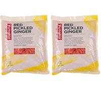 Yutaka Shredded Pickled Ginger (Benishoga) 1.5kg | Authentic Japanese Condiment | No MSG | Ideal for Ramen, Okonomiyaki, Bento & Teppanyaki | Vegan-Friendly, Ready to Use (Pack of 2)