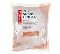 Yutaka Sushi Gari Pink Premium 1 Kg (Pack of 2) | Vegan-Friendly Sugar-Free Pickled Ginger | Palate Cleaner & Garnish for Sushi, Sashimi & Japanese Dishes