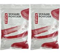 Yutaka Wasabi Powder 1kg (Pack of 2) | Authentic Japanese Horseradish Spice | Fresh, Pungent Flavour for Sushi, Sauces & Marinades | Vegan-Friendly | Bulk Size for Restaurants & Catering