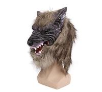 YUTNGYNG Halloween Latex Animal Wolf Head,Fresh Fancy Dress Costume Mask for Halloween Carnival Costume Party