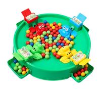 YUTNGYNG Portables Frogs Bean Sorting Game Bright Color Recognition For Toddler Early Learning Skill Development Portable Travel Board