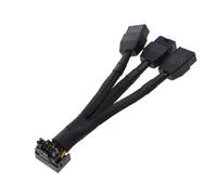 YUTNGYNG Standard 3x8pin To 16Pin GPU Connection Cable Secure Data Transmission Adapter Cord Line 12VHPWR GPU Cable Wire Black Space Optimization