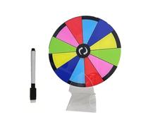 YUTNGYNG Tabletop Prize Turn Plate Erasable Reusable Fortunes Wheel Lucky Draws Rotating Wheel Lottery Machine Prize
