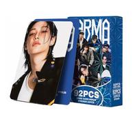 Yuto Stray Kids Photocards Album 92 PCS Stray Kids album Karma Photo Cards Karma lomo card Gift Lomo Cards Merch for Boys and Girls