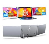 YUTOO Triple Laptop Screen Extender,[Only 1 Cable to Connect][16:10], FHD 1200P IPS Display, Laptop Monitor Screen Extender, for Windows, MacOS, 14" for 15~17.3"