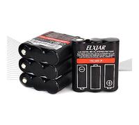 (4-Pack) 3.6V 800mAh PMNN4477AR Ni-MH Battery Pack Replacement for Motorola PMNN4477A Two-Way Radio Battery, Compatible with Motorola T200 T400 T500 T800 T600 T62 T82 T92 Series walkie-talkies