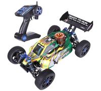 YUTT 1/8 Scale 4WD RC Off-Road Car, 2.4G 4WD 70KM/H RC Off-Road Truck Model with FC.26CXP Nitro Engine, All Terrain Crawler Toy (RTF Version)