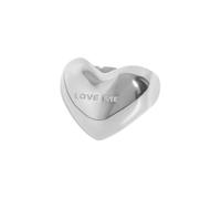 YUUAMYXTF Adjustable Ring Retro Three-dimensional Love Open Silver Color Simple Letters LOVE ME For Women Fashion Accessories Gift