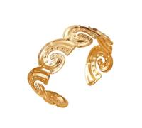 YUUAMYXTF Spiral Conch Cuff Bracelets For Women Men Punk Crab Fish Starfish Turtle Lobster Bangles Beach