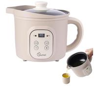 Yuuchail Electric Wax Melter with Digital Display, Precise Temp Control, 3-Hour Auto Shut-Off & Non-Stick Coating, Wax Melting Pot