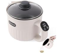 Yuuchail Touchscreen Wax Melting Pot, Digital Temperature Control (50℃-130℃), Electric Wax Melter for Candle & Soap Making with Pour & Non-Stick Coating, Ideal for DIY Crafts & Beginners