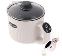 Yuuchail Touchscreen Wax Melting Pot, Digital Temperature Control, Electric Wax Melter for Candle & Soap Making with Pour & Non-Stick Coating, Ideal for DIY Crafts & Beginners