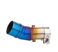 YUUEI Motorcycle Exhaust Mid Pipe Connector Tube Stainless Steel Slip On For Kawasaki ER6N ER6F For Ninja650 650R Z650 Parts Systems(TYPE-A)