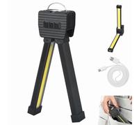YuuFcy Gym Lamp for Posing,Portable Magnetic Led Flashlight with Hanging Hook,Waterproof LED 7th Gear Dimming Gym for Posing with 180 Degree Folding,Flashlight Outdoor