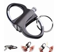 YuuFcy Keychain Lighter, Permanent Match Infinity Lighter with Key-chain, Waterproof Matches, Emergency Fire Starter Striker, Metal Unlimited Waterproof Stick Keychain for Outdoor Camping