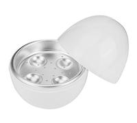 YUUGAA Microwave Egg Boiler Oven, Egg Cooker Microwave Boiler Steamer for 4 Eggs Home Cooking Utensils Kitchen Accessory