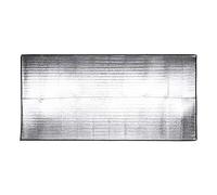 YUUGAA Sleeping Mattress, 3 Types Outdoor Camping Tent Mat Sleeping Mattress Moistureproof Aluminum Foil EVA Pad(1 * 2M)