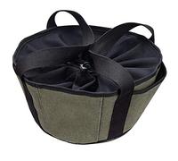 YuuHeeER 1pc Camping Picnic Bag Dutch Oven Carry Bag Outdoor Cookware Canvas Food Storage